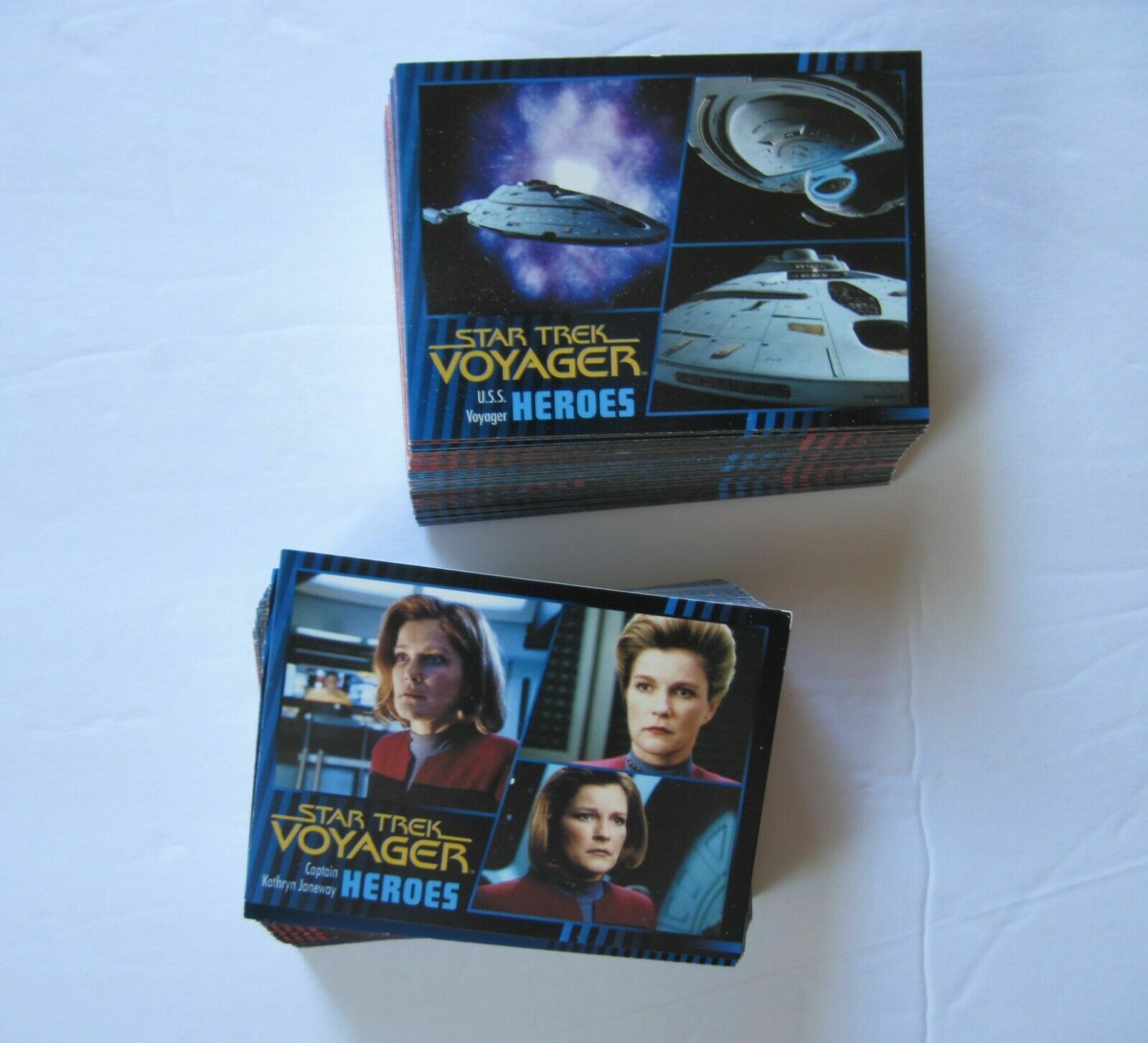 STAR TREK VOYAGER CARDS Heroes & Villains Your Pick Complete your Set 2015
