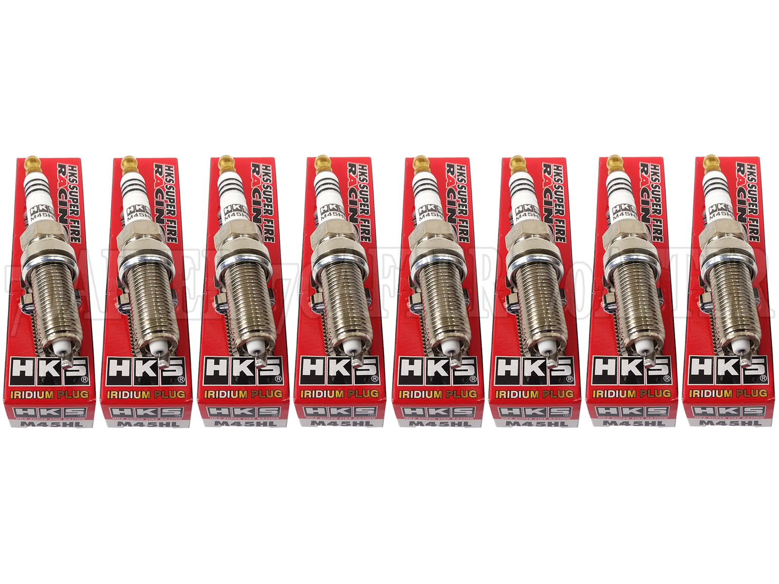 [Set of 8] HKS 50003-M45HL Super Fire Racing Iridium Spark Plugs Heat Range #9