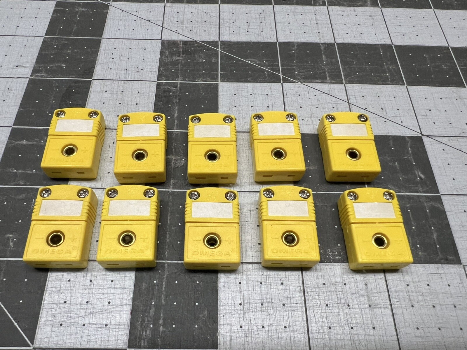 SMP-K-F  Type K Mini Thermocouple Connector, Omega Female BRAND NEW LOT OF 10