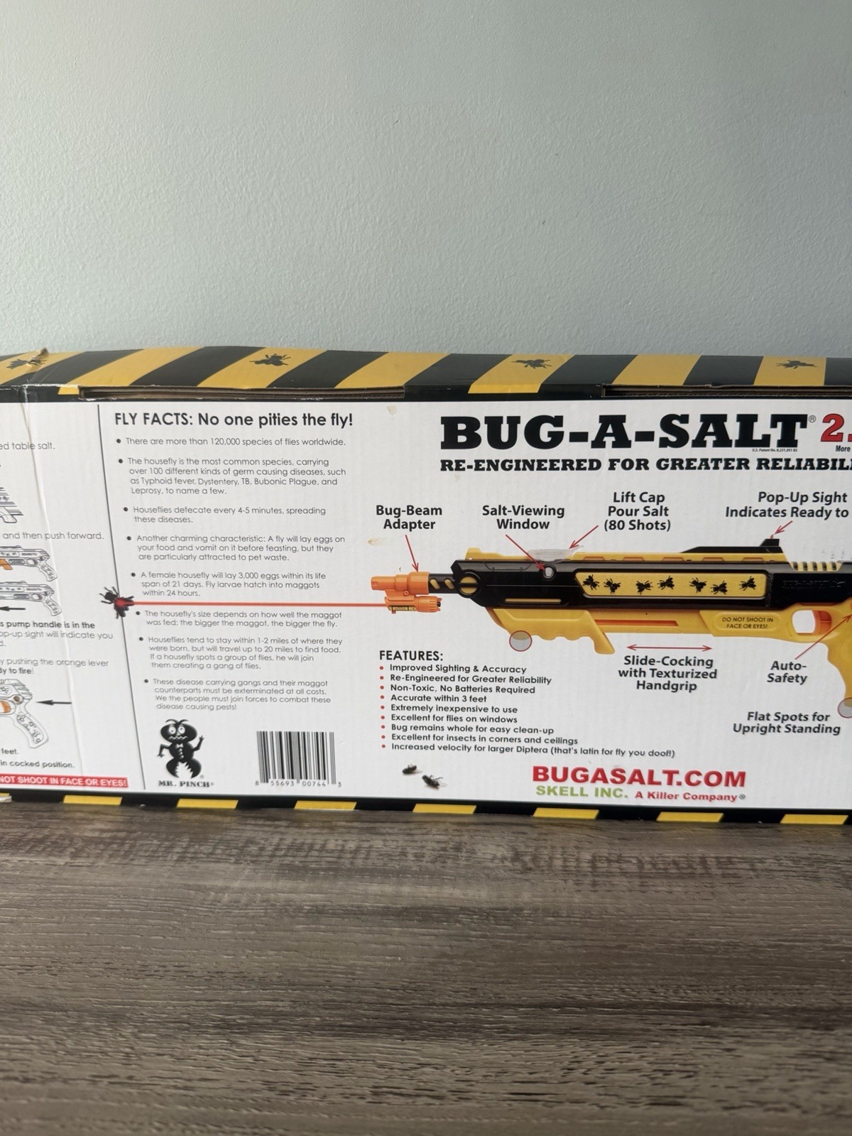 Bug-A-Salt Bug-Beam Combo. The Original Salt Gun.with Bug-beam Laser Kit NEW