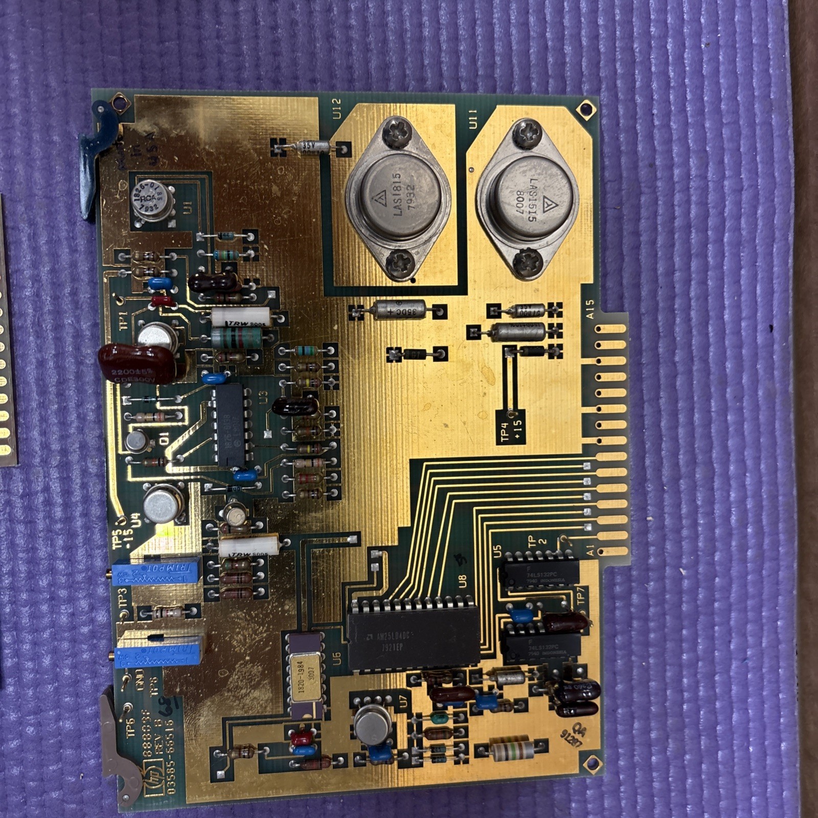HP 03585 Circuit Cards For Spectrum Analyzer (Qty 7)