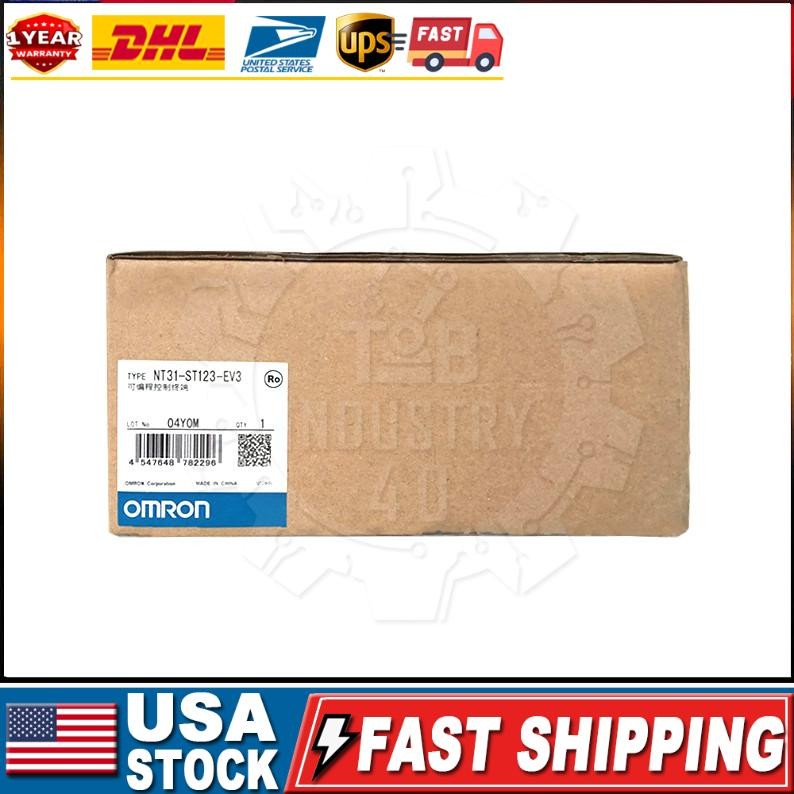 Omron NT31-ST123-EV3 HMI NT31ST123EV3 TOUCH PANEL New In Box Fast Shipping