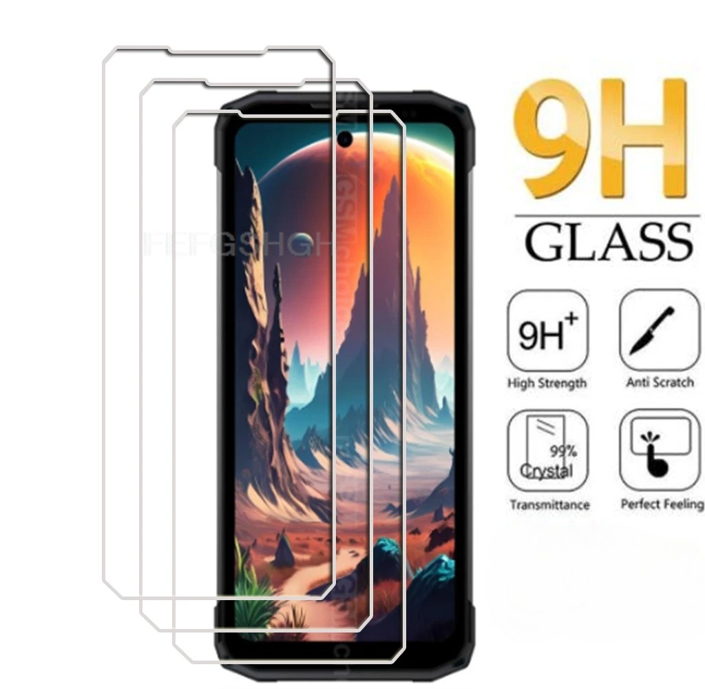 2PCS DOOGEE Fire 6 Max Fire6 Power Tempered Glass Cover Guard Screen Protector