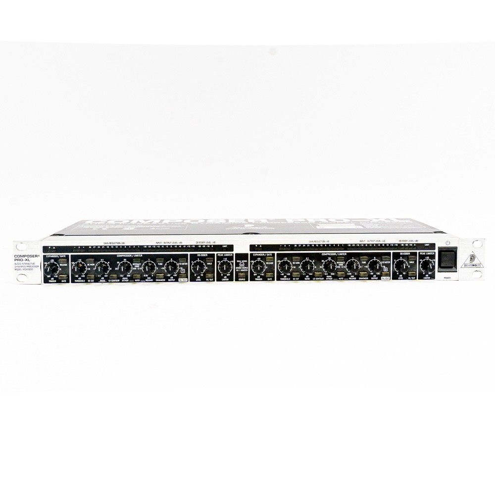Behringer Composer Pro XL MDX2600 Compressor Limiter Gate De-Esser Rack
