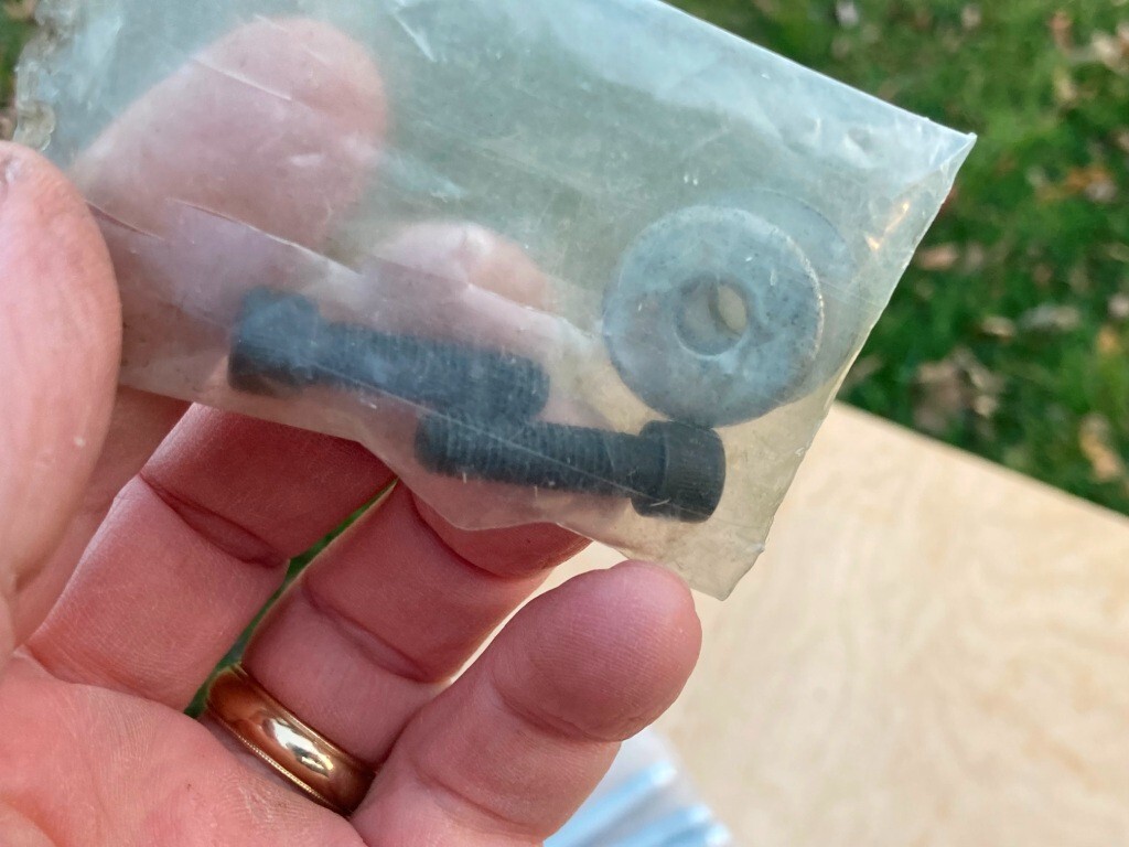 NOS 1987 Bullseye Front Axles Skewered