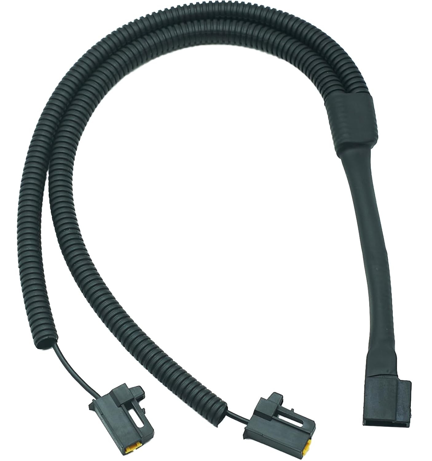 Car Horn 1 to 2 Connector Converter Wiring Harness, Compatible with Toyota Corol