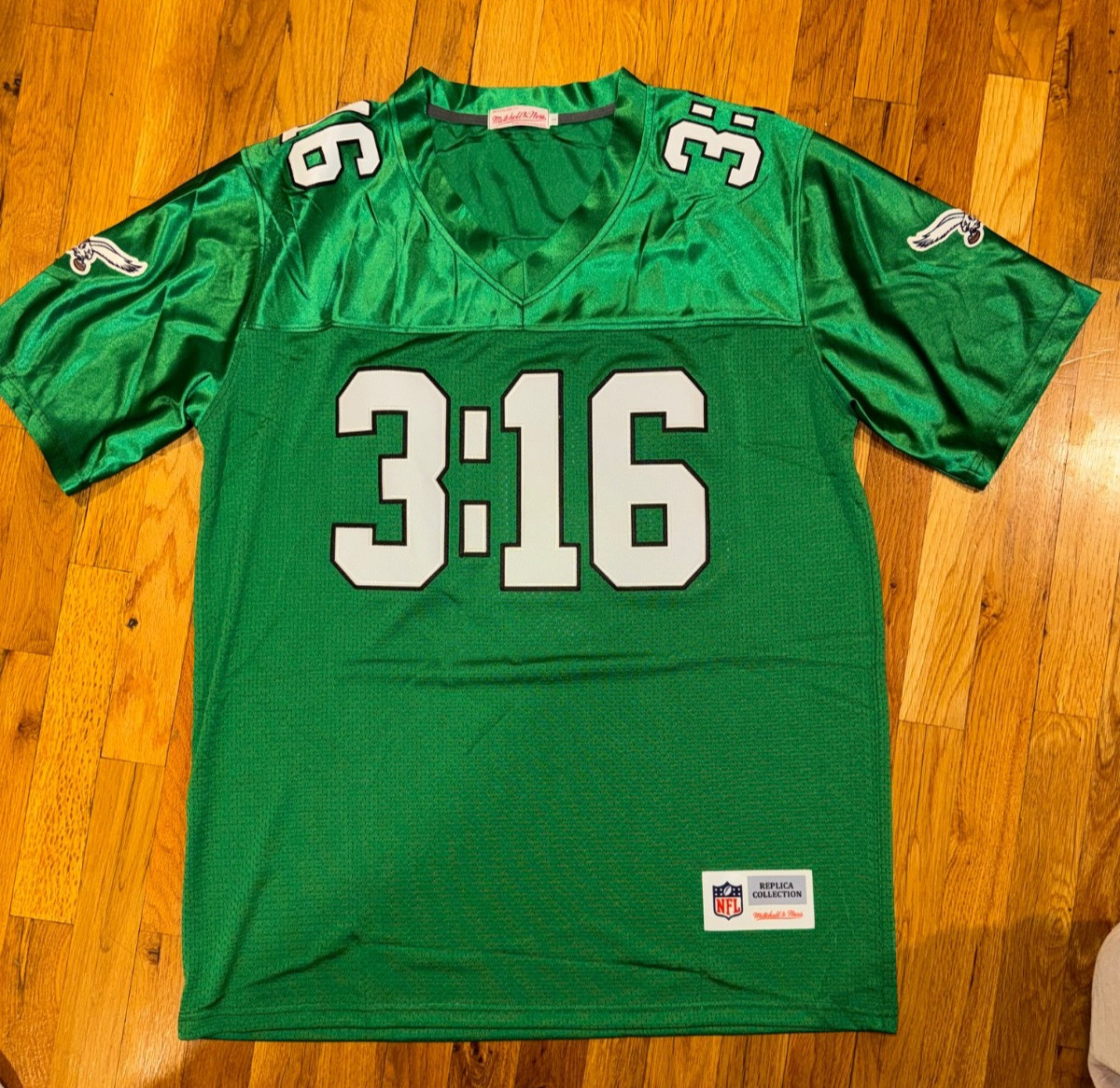 Philadelphia Eagles Style Jersey – Stone Cold Inspired – Stitched