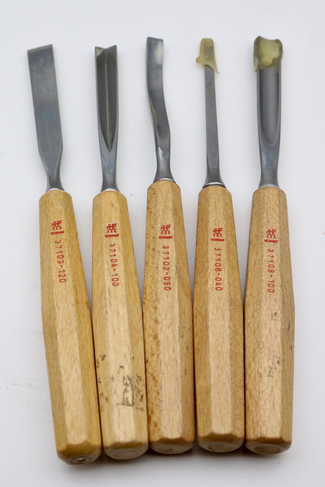 Swilling J. A. Henckels Germany 5-pc. Wood Carving Set