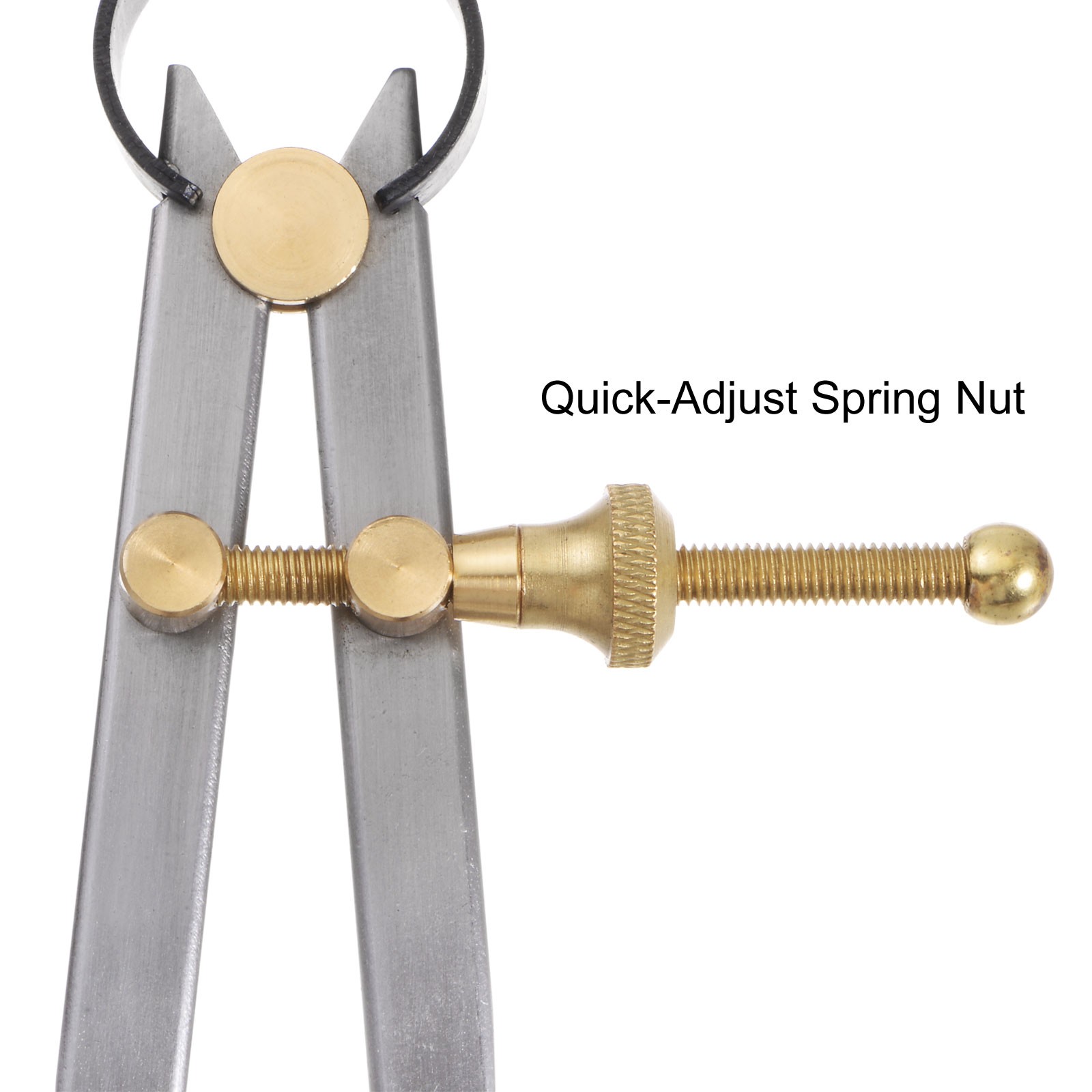 Spring Joint Caliper 10" 250mm Steel Spring Inside Caliper with Brass Fulcrum