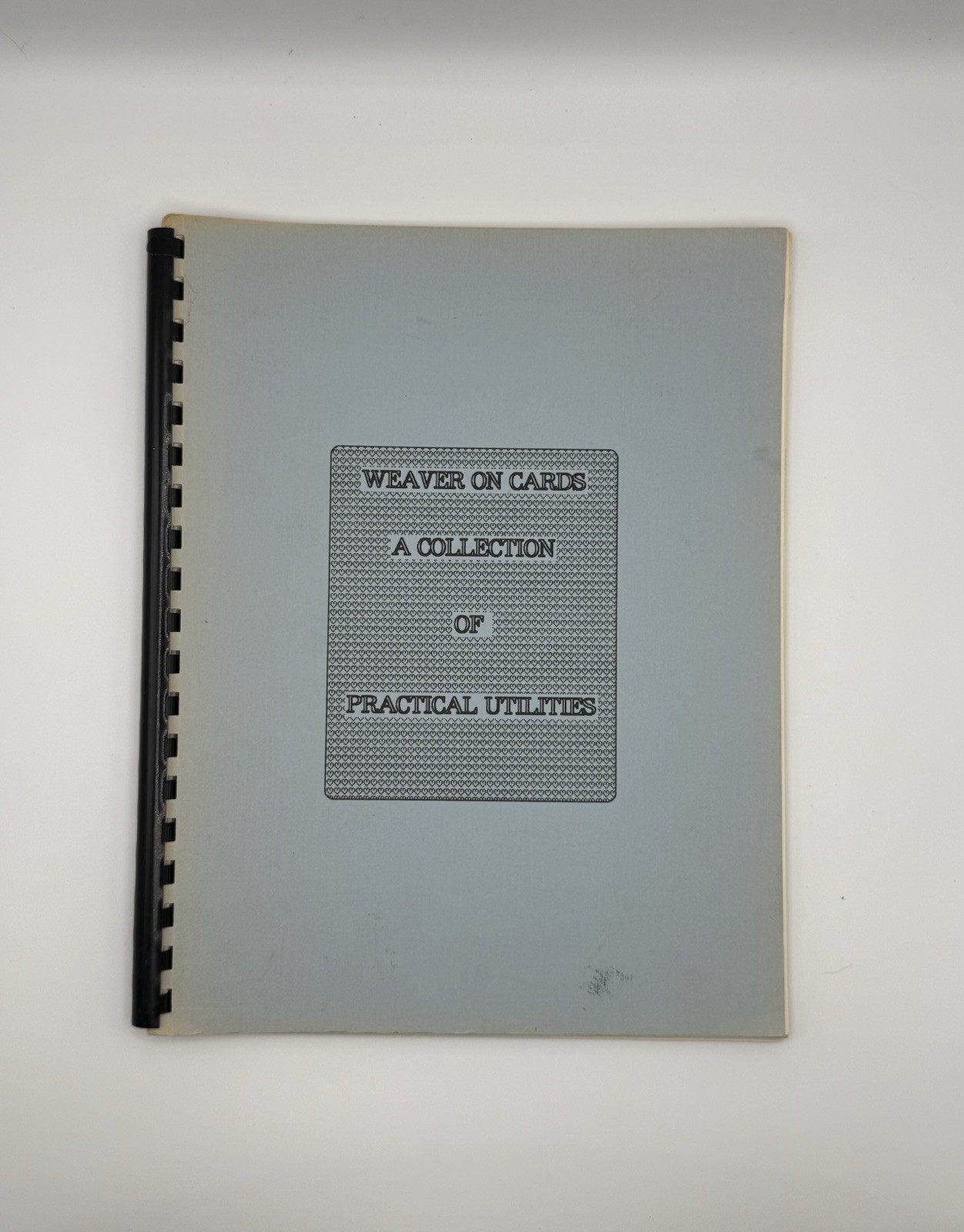 Vintage Magic Russ Weaver ‘Weaver On Cards Practical Utilities’ Lecture Notes