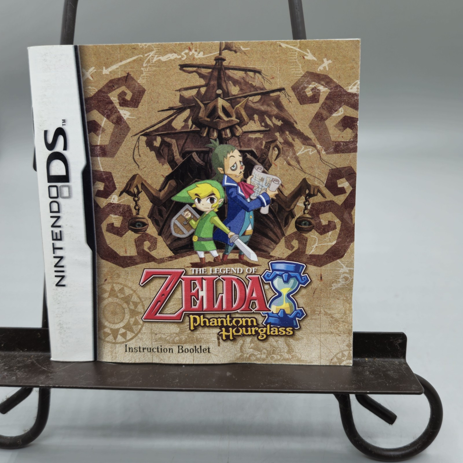 Zelda Phantom Hourglas Nintendo DS Authentic Manual Instruction Booklet ONLY OEM