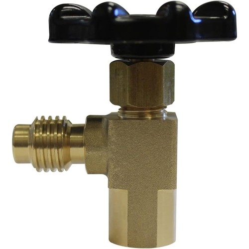 Mastercool 85512 R-134a Self Sealing Can Tap Valve, 1/2" ACME-M Thread
