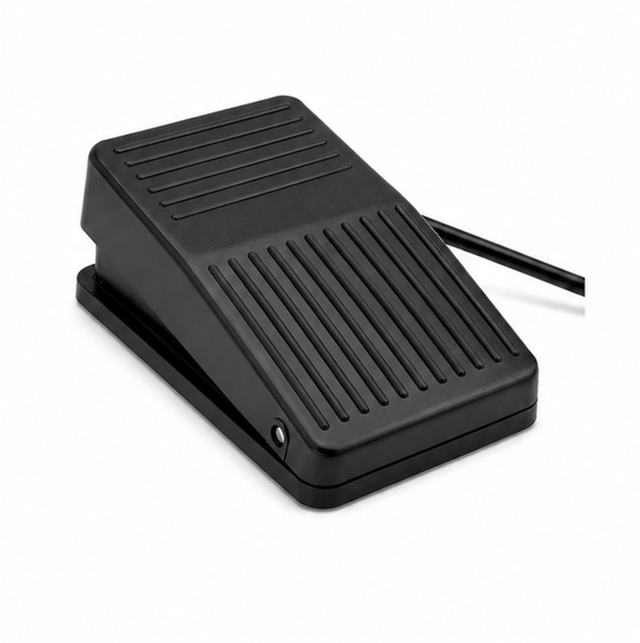 Foot Pedal Momentary Switch SPDT Non Slip Electric Power Control Industrial
