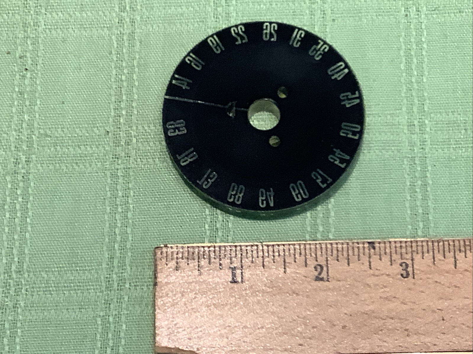 RCA OEM Part 119631 UHF channel Indicator Dial