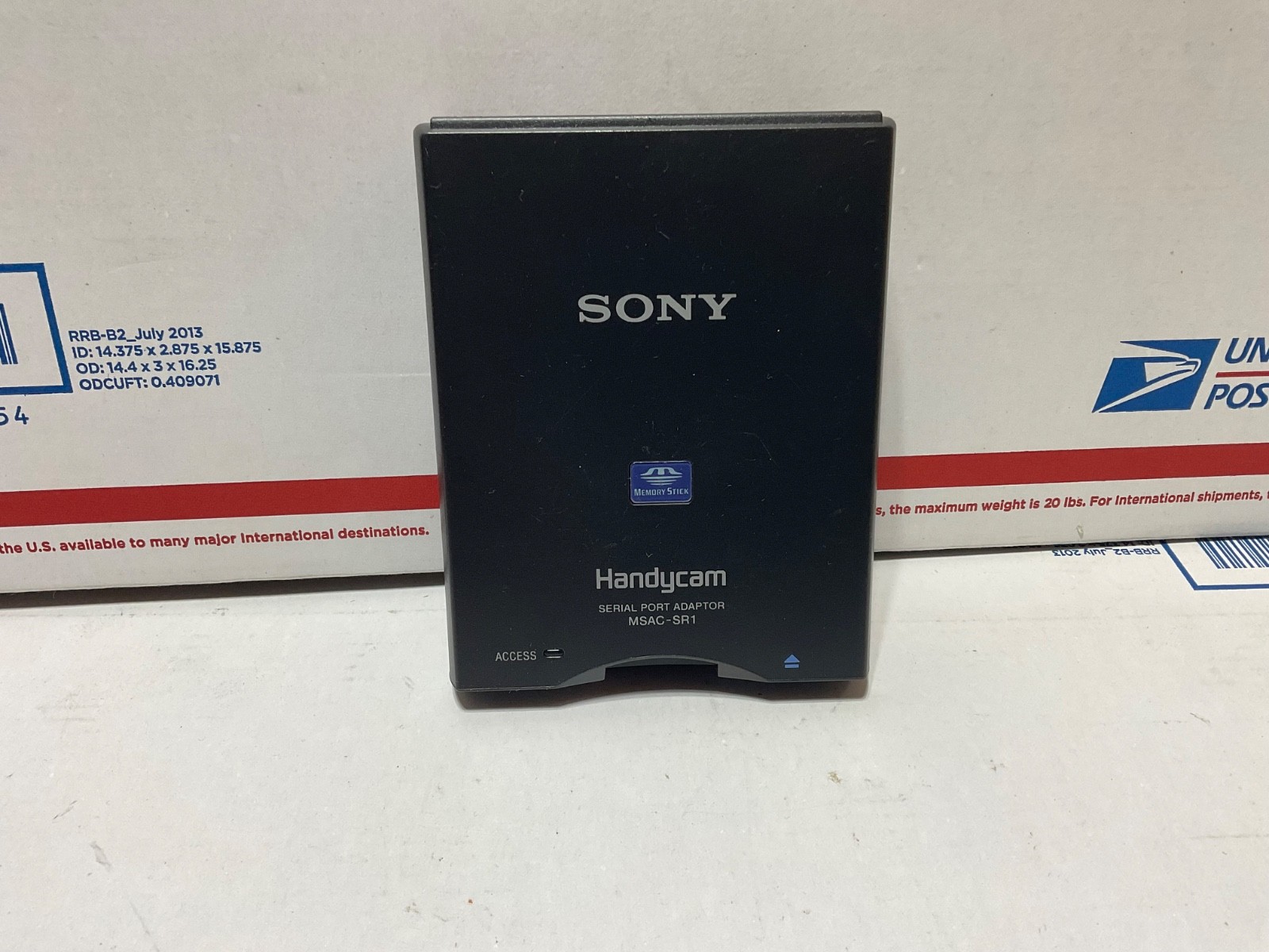 Sony Handycam Serial Port Adapter for Memory Stick MSAC-SR1 No Cords