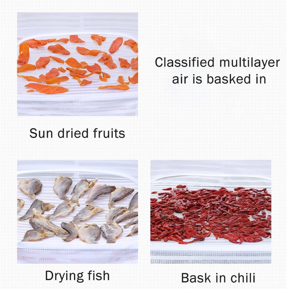 3 Layer Hanging Herb Drying Rack Mesh Net with Zipper Foldable Dryer Size M