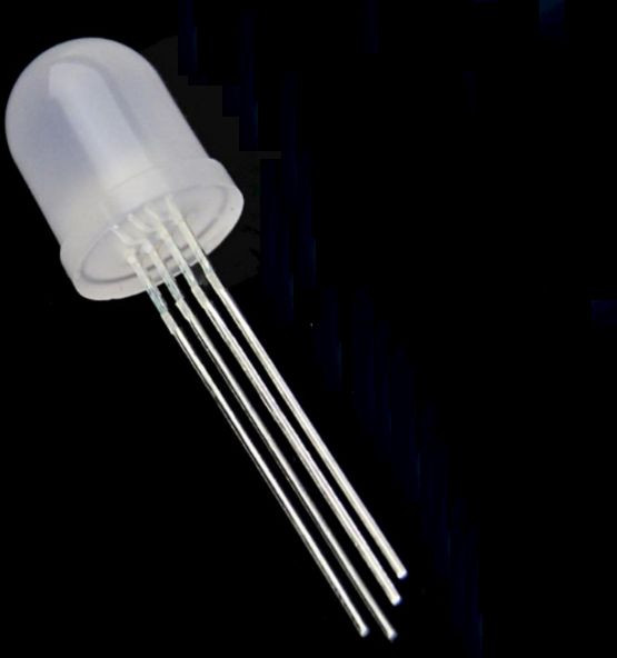 20 pcs NEW PL9823 F8 8mm LED round RGB LED P9823 chipset inside Full color LED