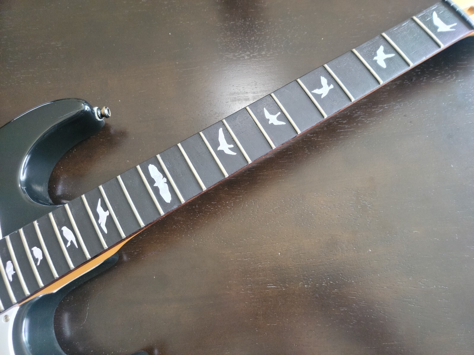 Pearl/Pearloid Birds Design Fretboard Markers Vinyl Decals Inlays for Any Guitar