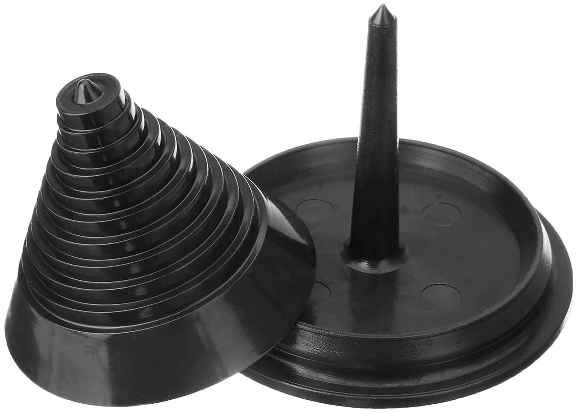5PCS Lawn Mower Blade Sharpener Balancer Kit for Drill Grinder Stone Garden Tool