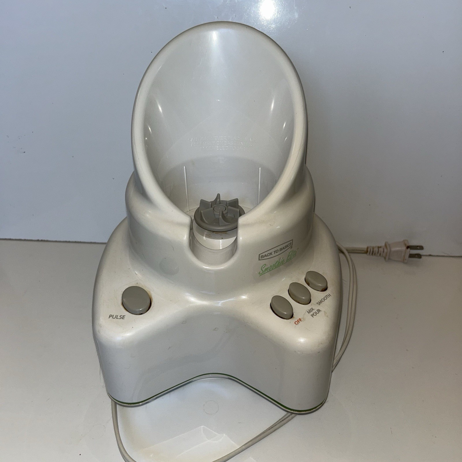*BASE ONLY* Vintage Smoothie Maker Elite Back To Basics Blender SE2000