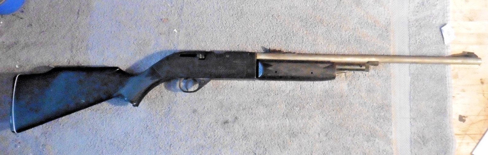 Vintage Black Crosman 66 PowerMaster .177 cal. Pellet/BB Air Rifle - Works