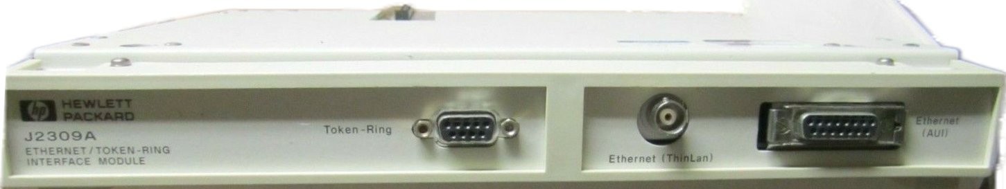 HP - Agilent - Keysight J2309A Ethernet/Token Ring Interface Module