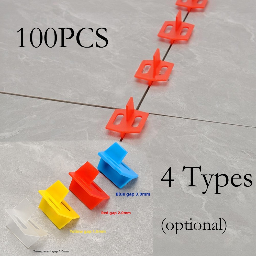 Leveling Clips Same Size Both Sides Fits Multiple Thickness PP Material