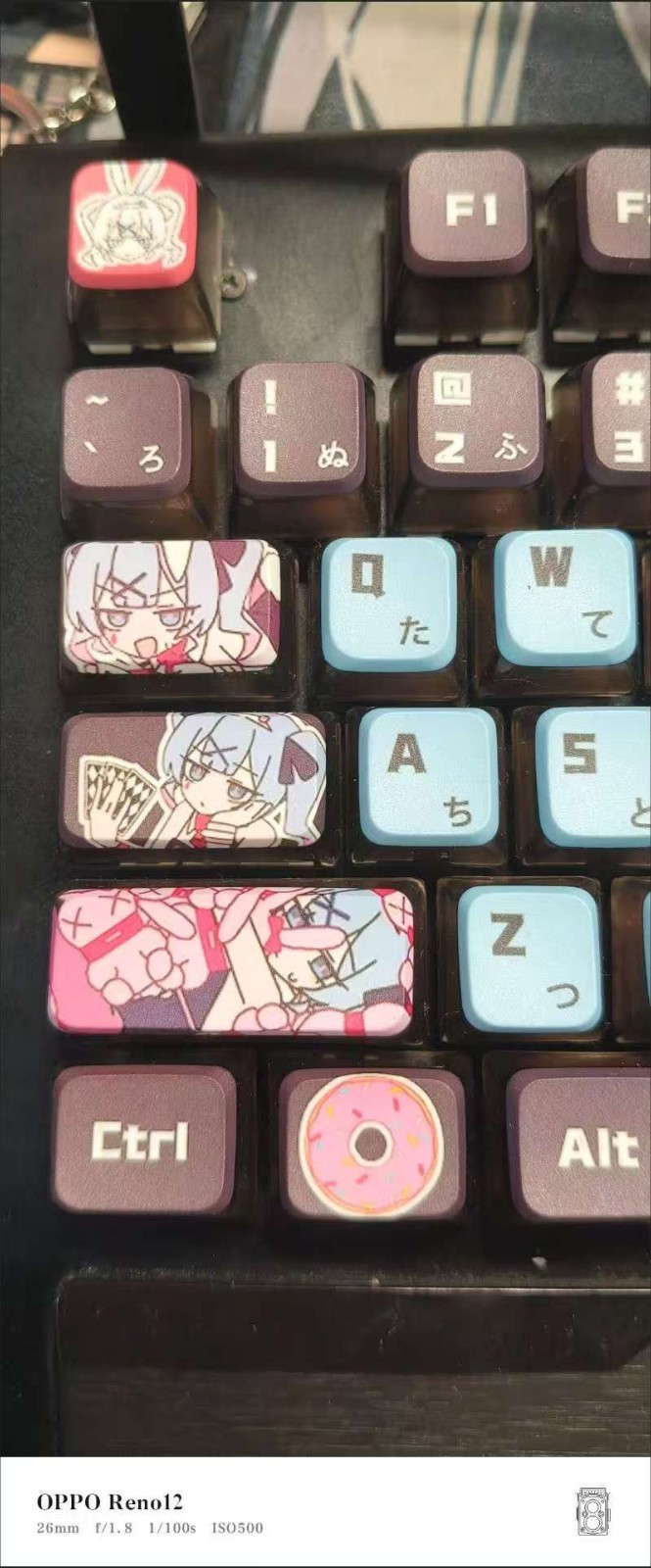 Anime 119pcs Keycaps Set For Mechanical Keyborad