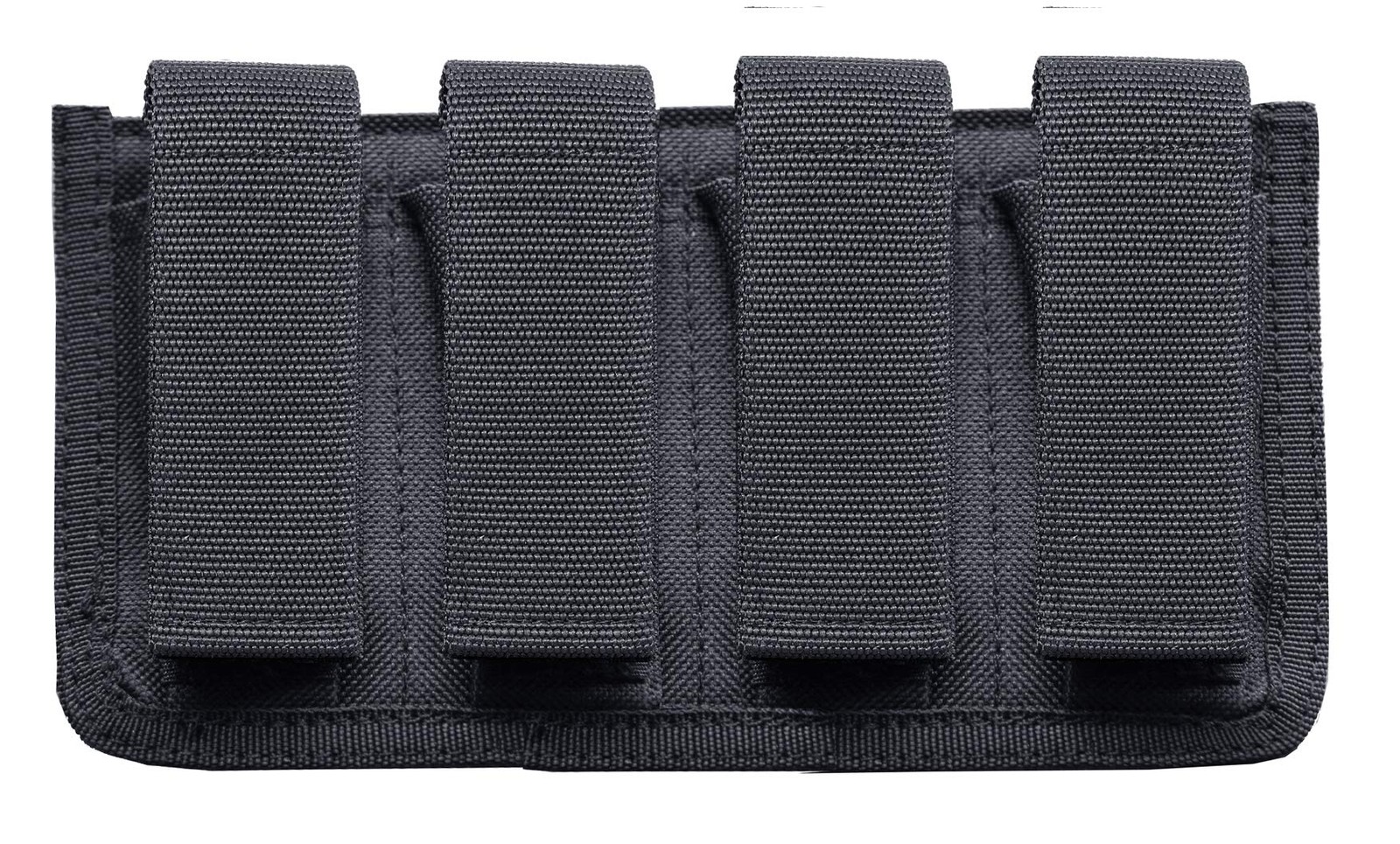Tactical Pro Sports Quad Magazine Pouch for Ruger LCP Hold 4 Magazines, Black