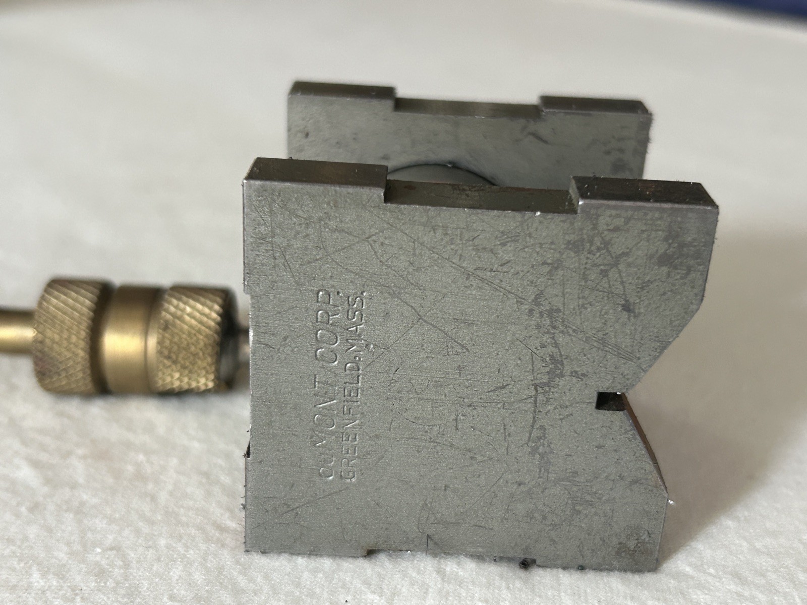 DuMont Corporation Minute Man Magnet Dial Indicator Base
