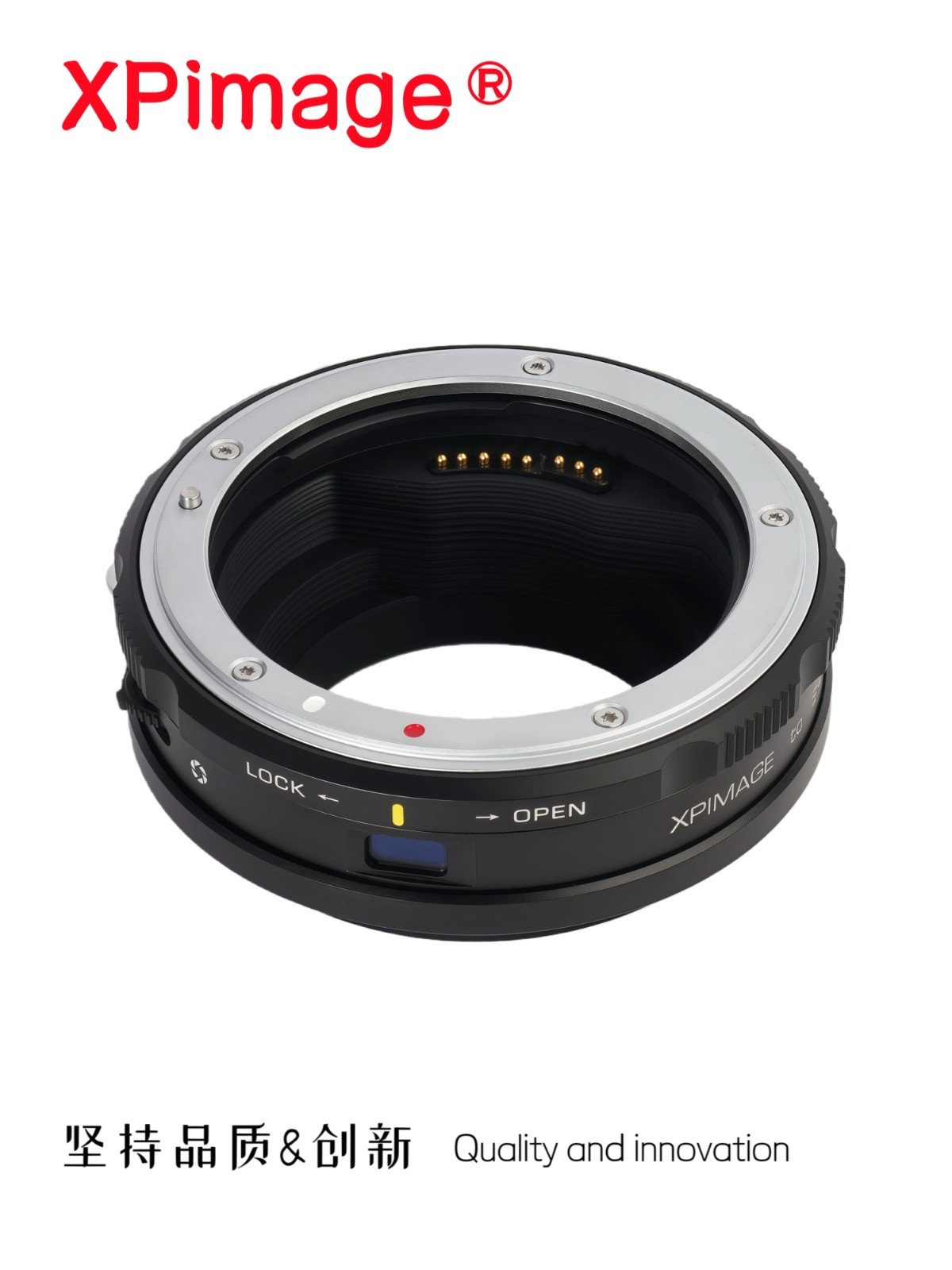 XPimage Electronic Aperture Lens Adapter for Canon EF Lens to Sony E FX9 Camera