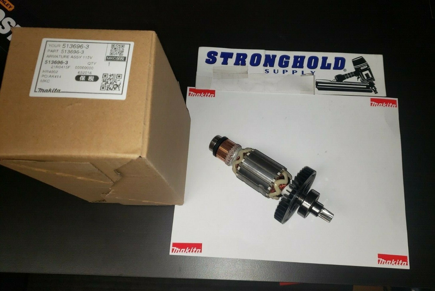 513696-3 BRAND NEW MAKITA BRAND ARMATURE