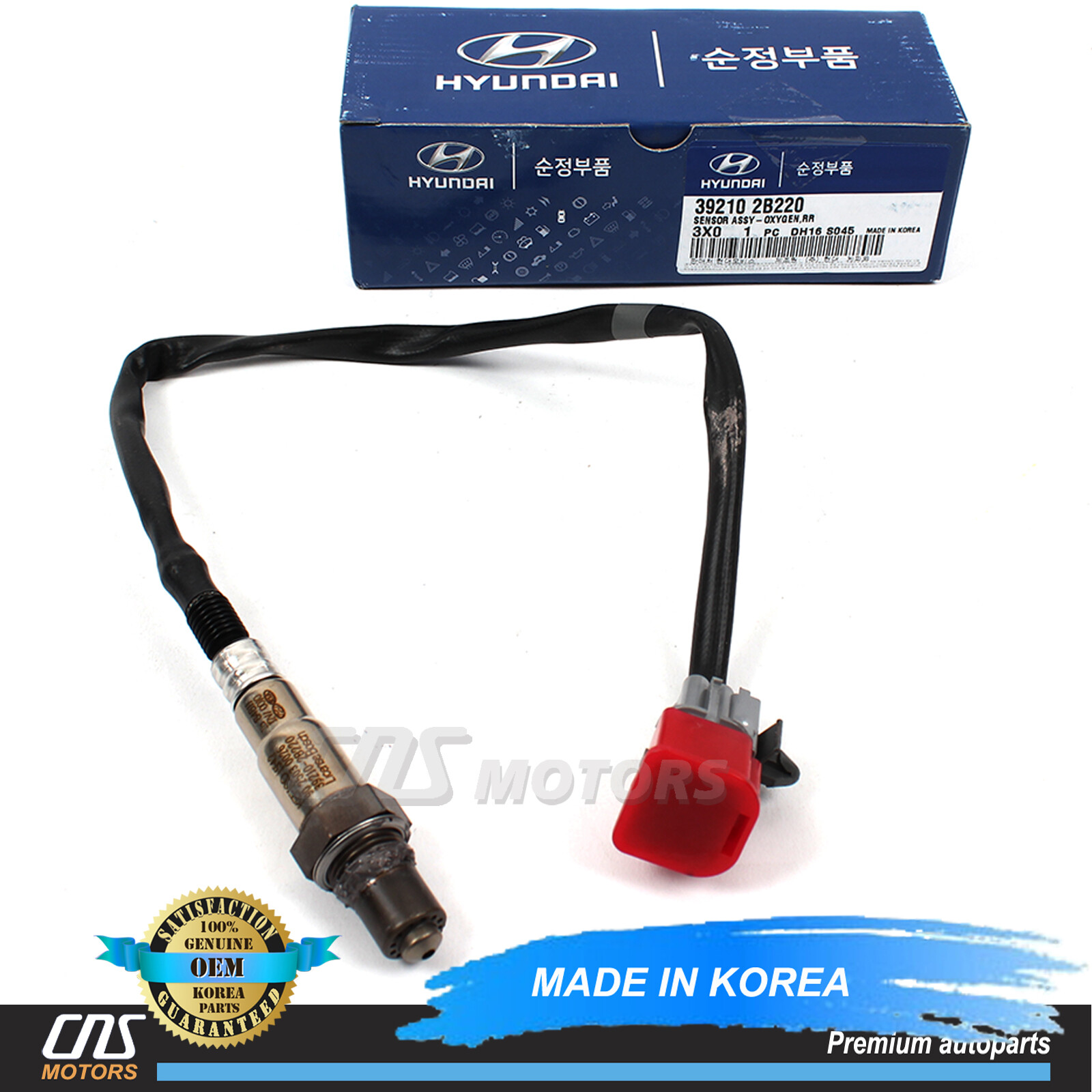 ⭐GENUINE⭐ Oxygen Sensor FRONT REAR for 12-17 Accent Veloster Rio Soul 392102B220
