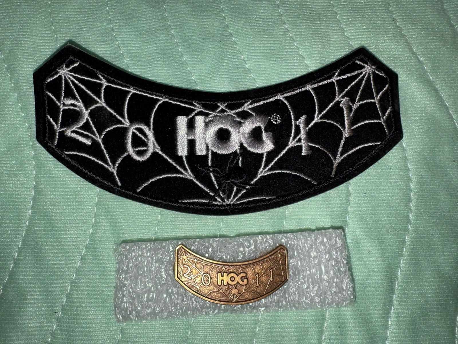 New 2011 SPIDER WITH WEB Harley Davidson HOG PATCH