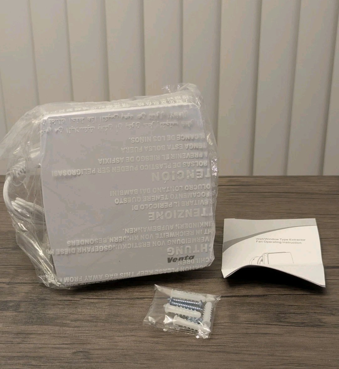 Venta VENTO 100 Wall Exhaust Fan LFWW-09Q 110V Bathroom Ventilation New