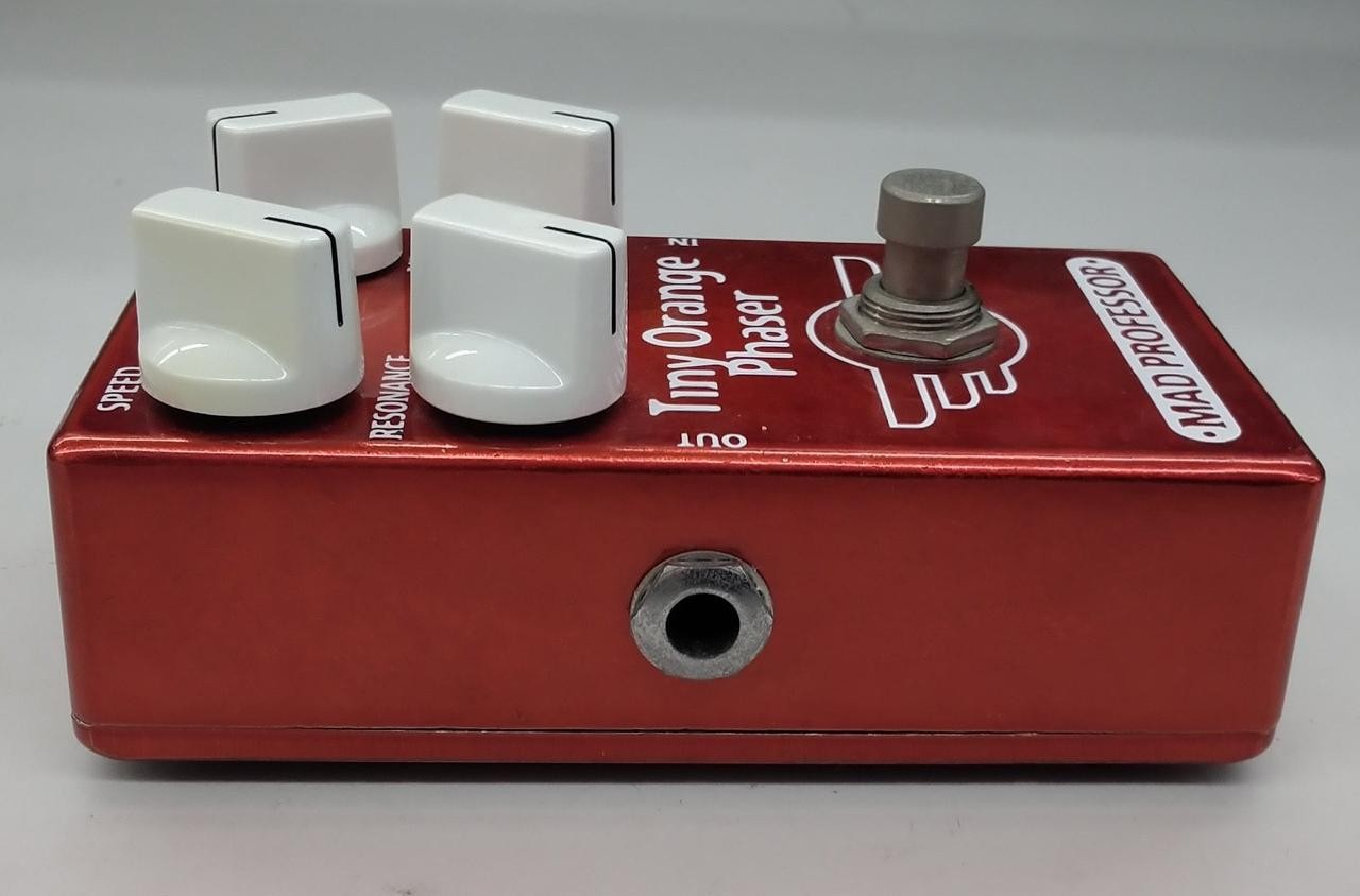 Mad Professor TINY ORANGE Phaser Effects Pedal Tested & Works 63192
