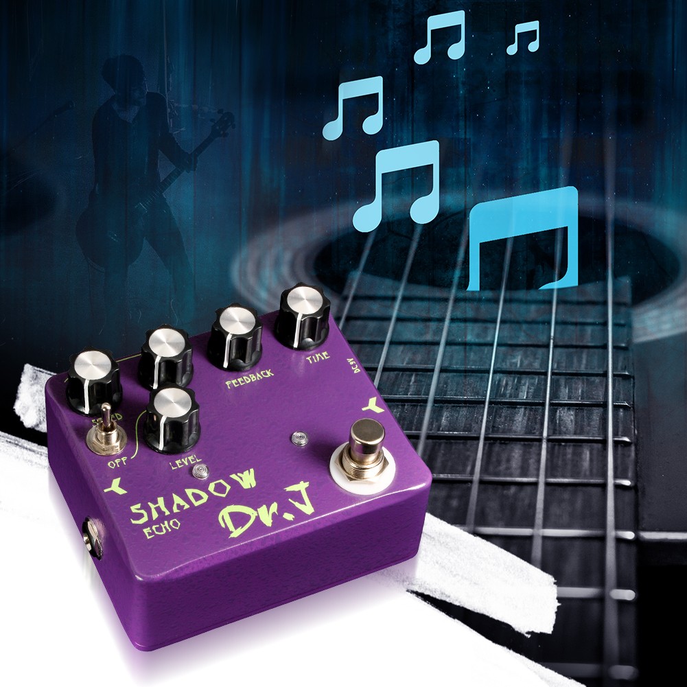 JOYO Delay Pedal Echoes Digital Multi Delay Pedal with Modulation Dr.J SeriesD54