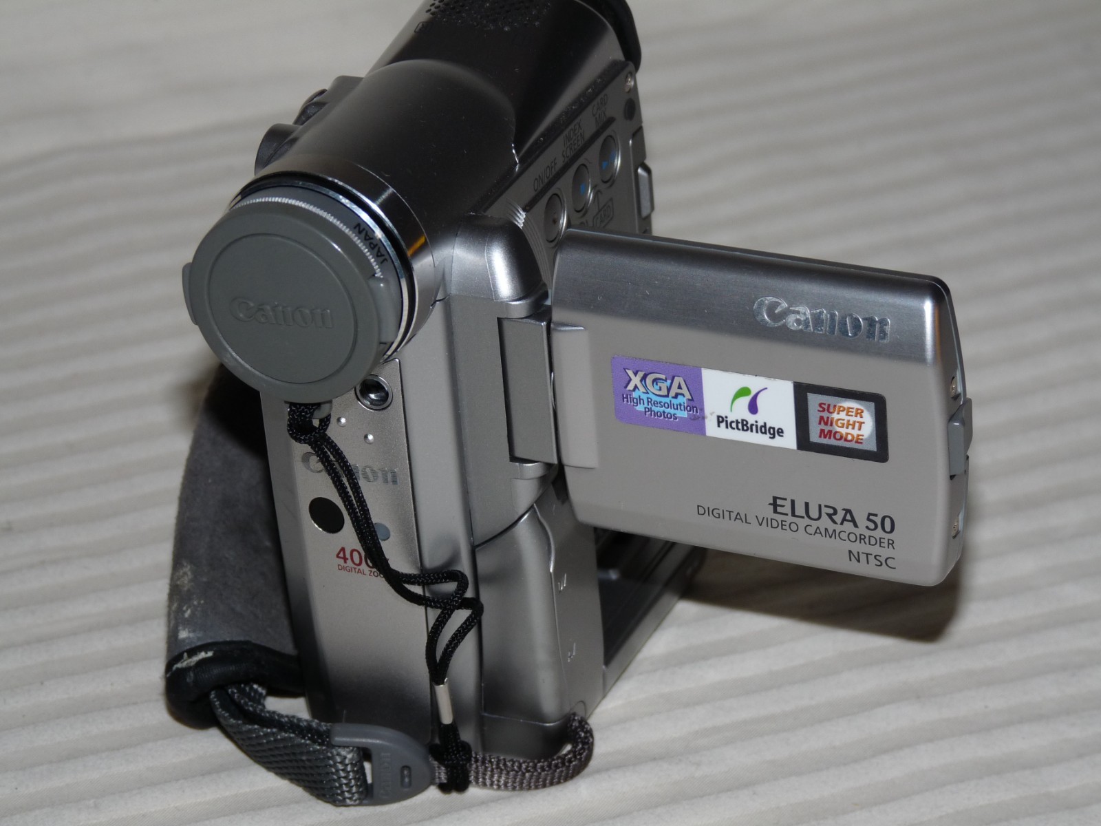 READ DESCRIPTION Canon Elura 50 Elura50 A MiniDv Mini Dv Camcorder VCR Player