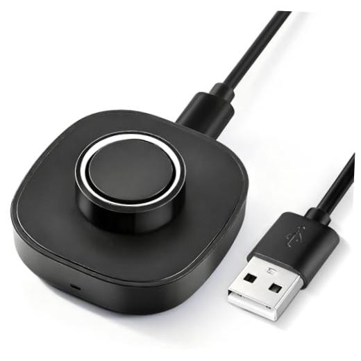 Charger Compatible with Oura Ring Gen 4/4 Ceramic, Smart Ring Charger Stand 9