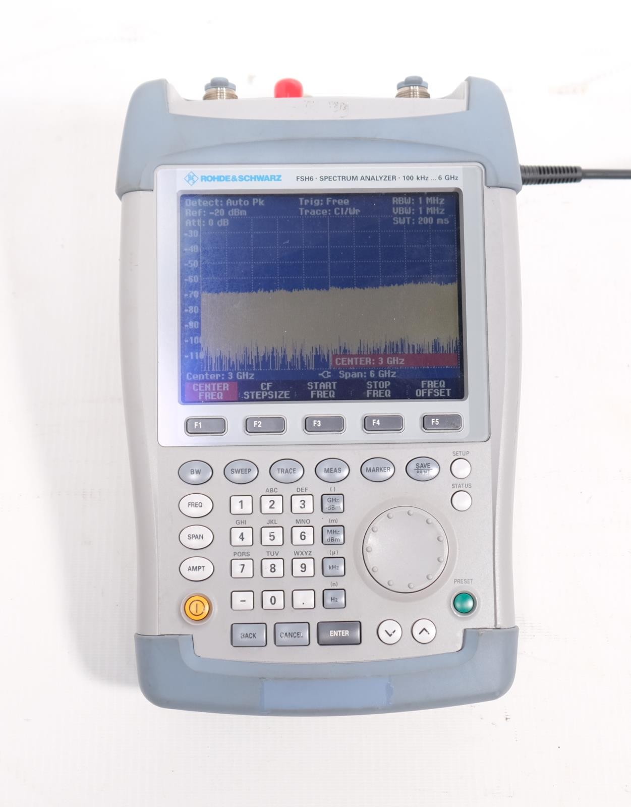 Rohde and Schwarz FSH6 100kHz - 6GHz Spectrum Analyzer AS-IS