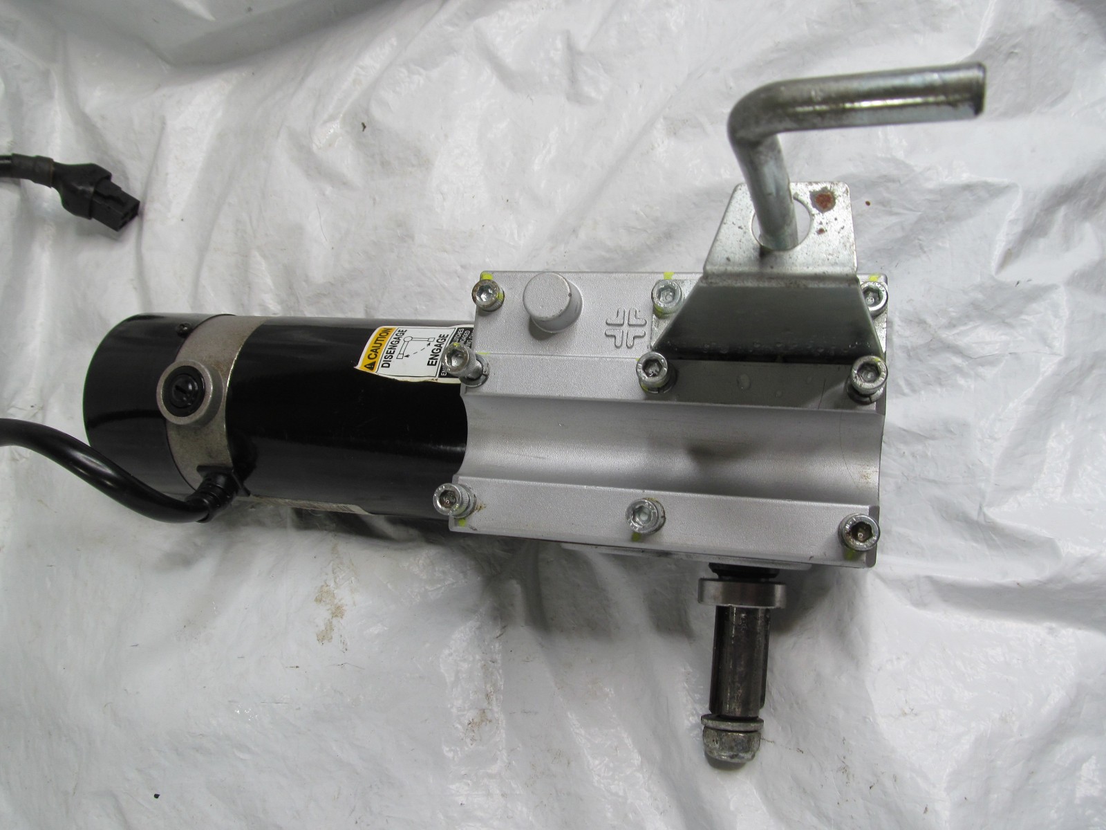 Left Motor with Gear Box From Merits MP3C Wheelchair