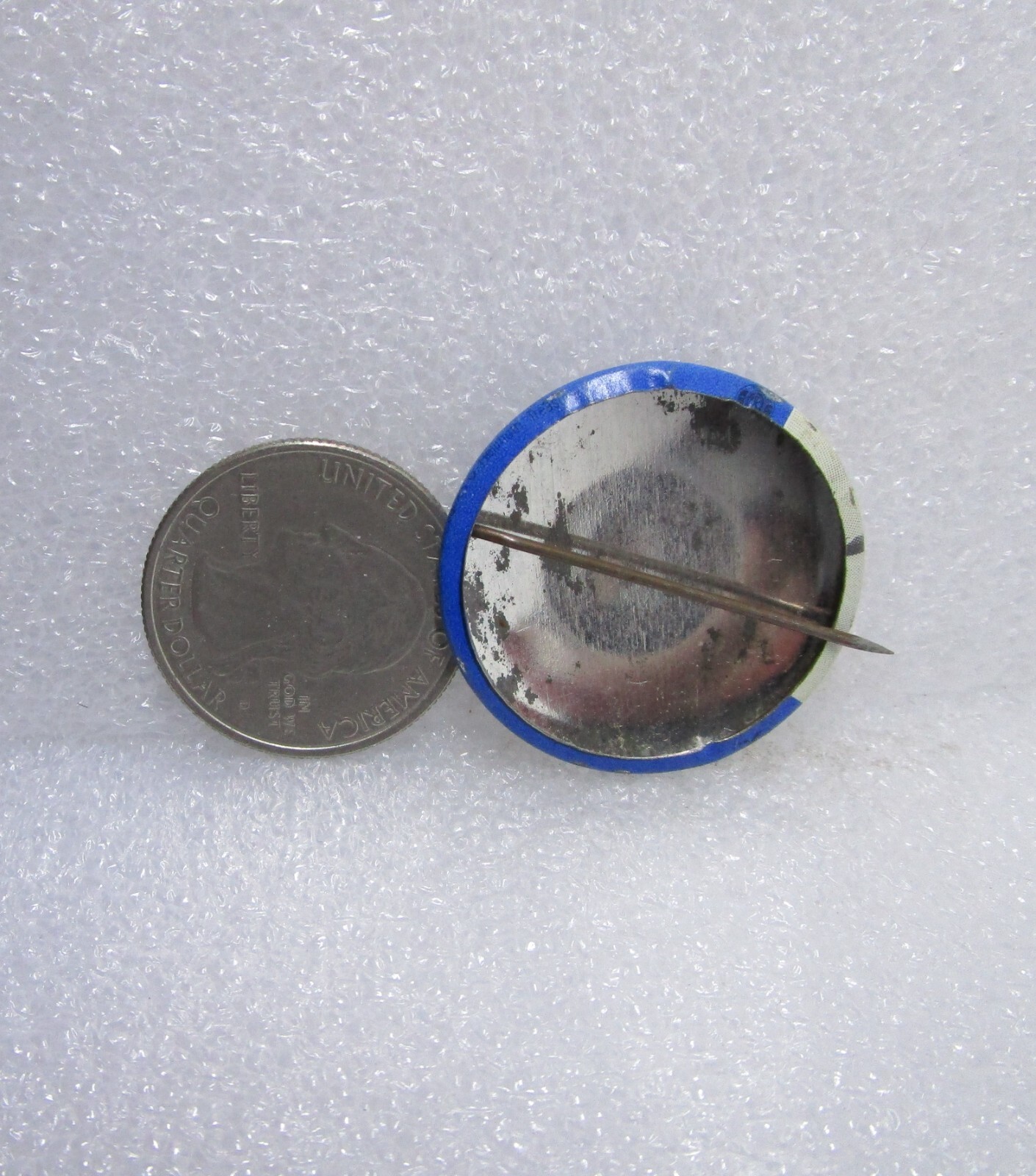 Governor Malcolm Wilson Button Pin