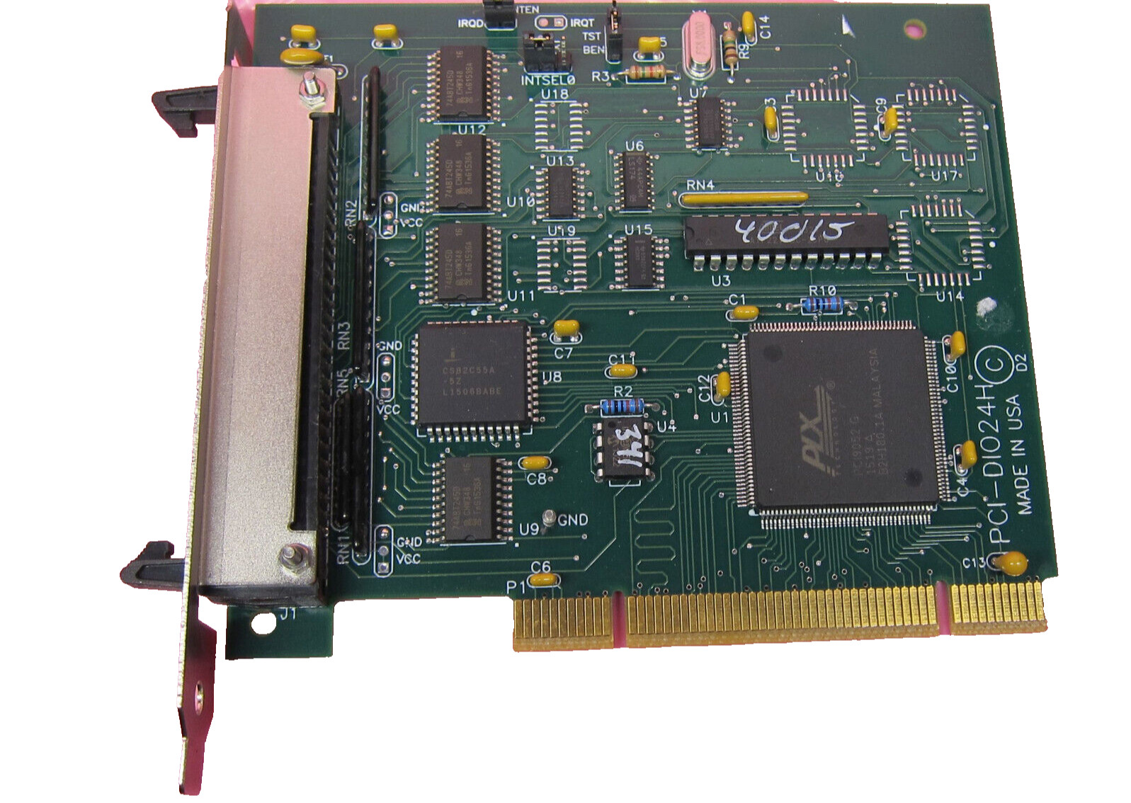 Genuine Access I/O Products PCI-DIO24H Digital Input/Output Card with Cable