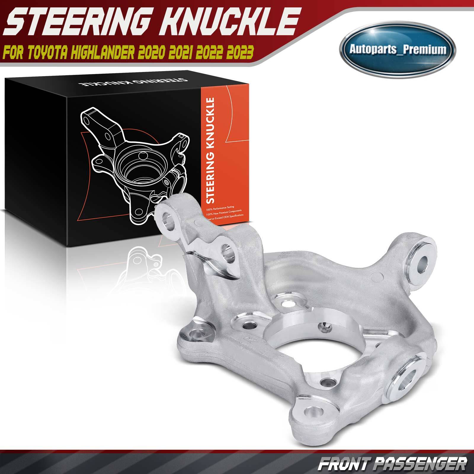 Front Passenger Right Steering Knuckle for Toyota Highlander 2020 2021 2022 2023