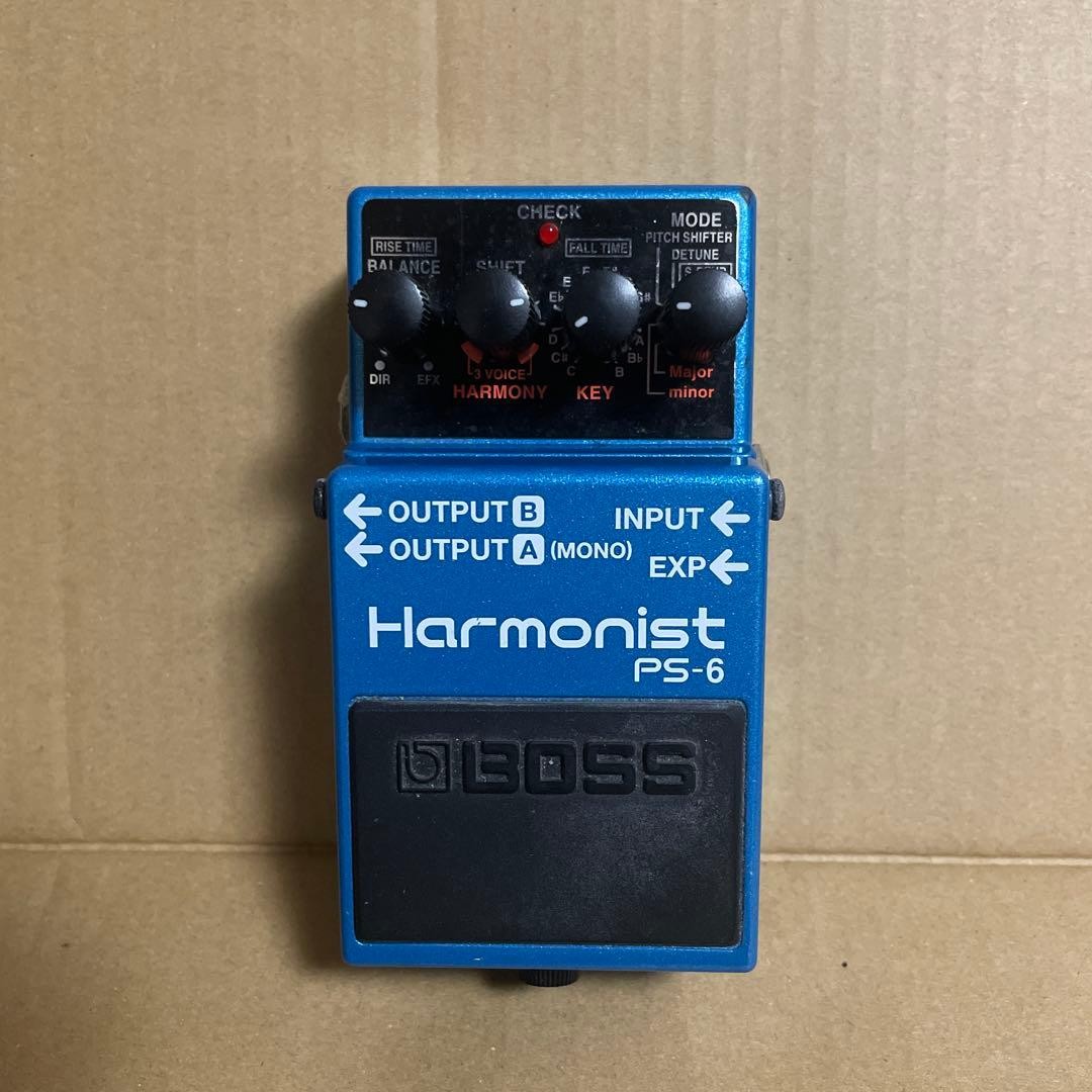 Boss Harmonist PS-6 Electric Guitar Pedal Shifter Blue