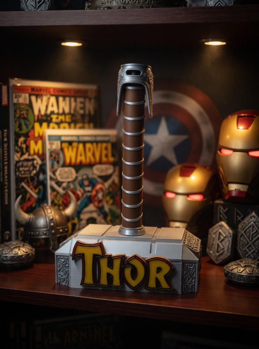 THOR Mjolnir Comic Book Display Stand for Graded CGC, CBCS, and Non-Graded Comic
