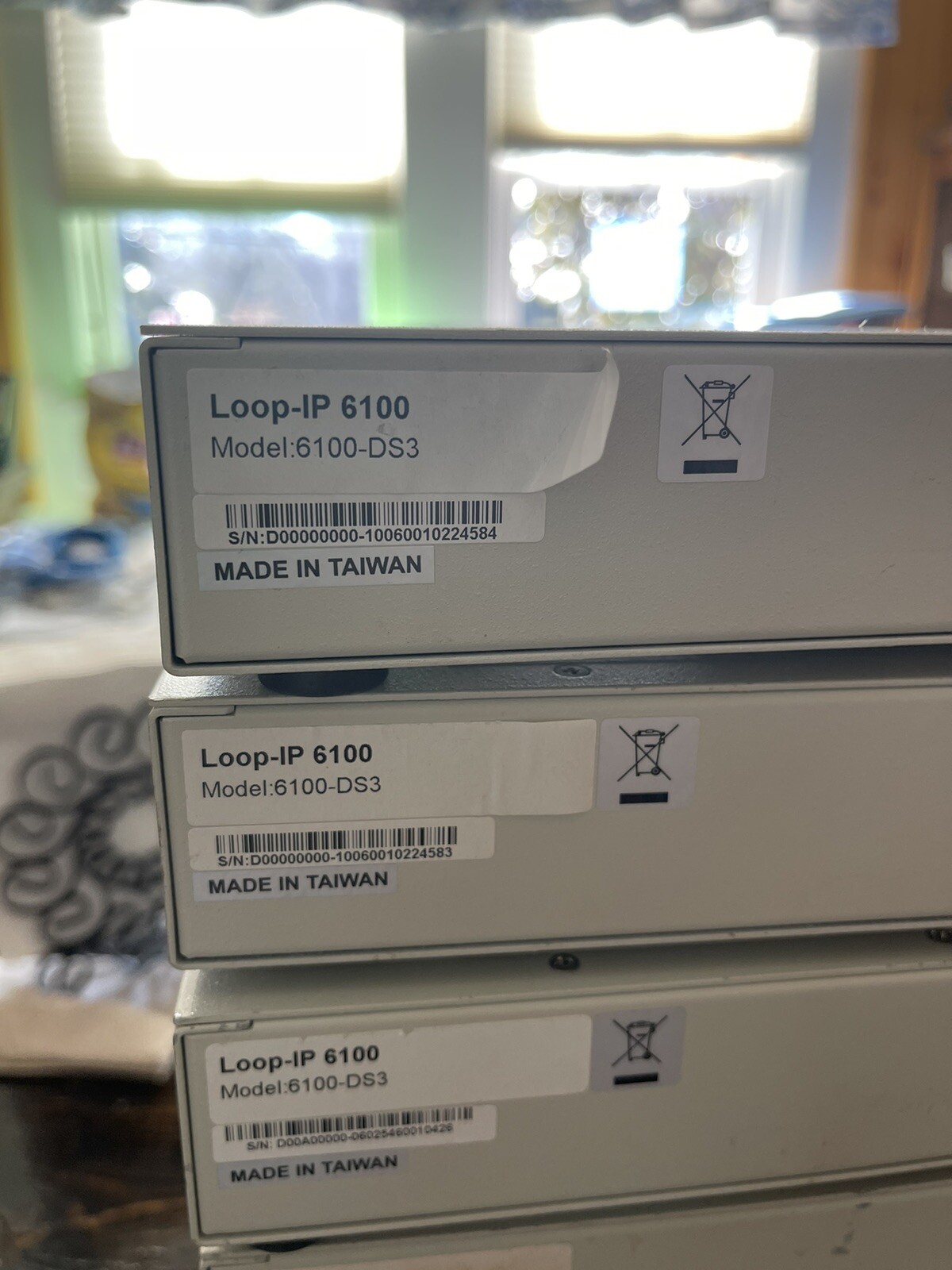 Loop-IP6100 6100-DS3R Ethernet Interface - LOOP TELECOMMUNICATIONS INTERNATIONAL