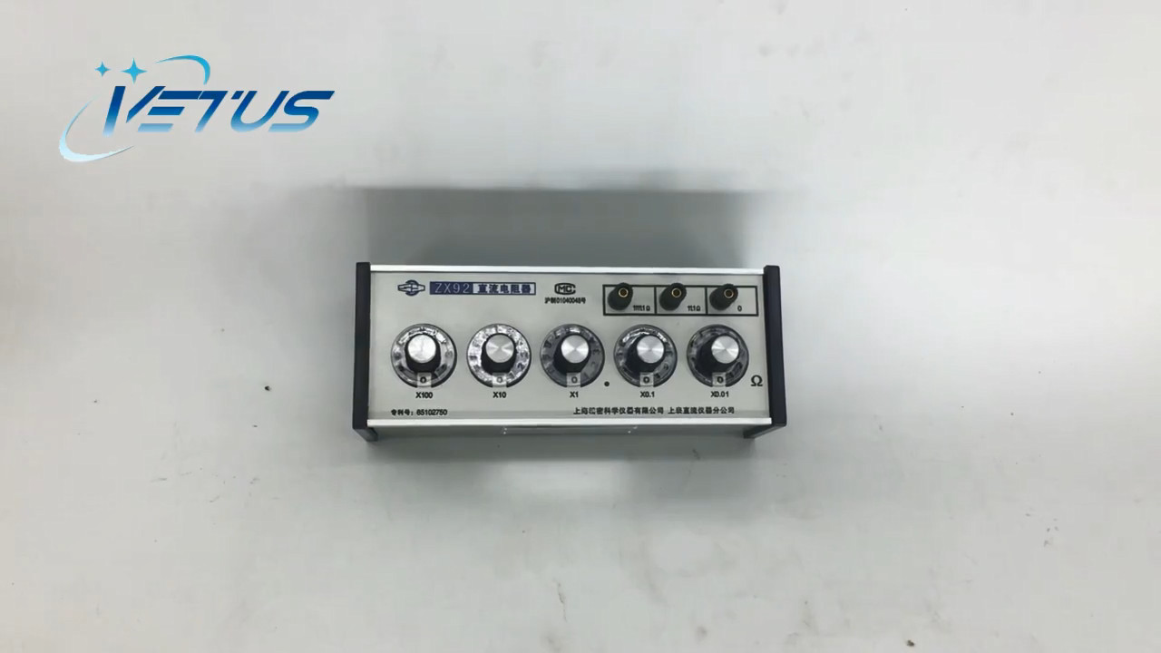 Decade Resistance Box 5 Dials DC Resistor Box DC Bridge with Max Value 1111.1Ohm