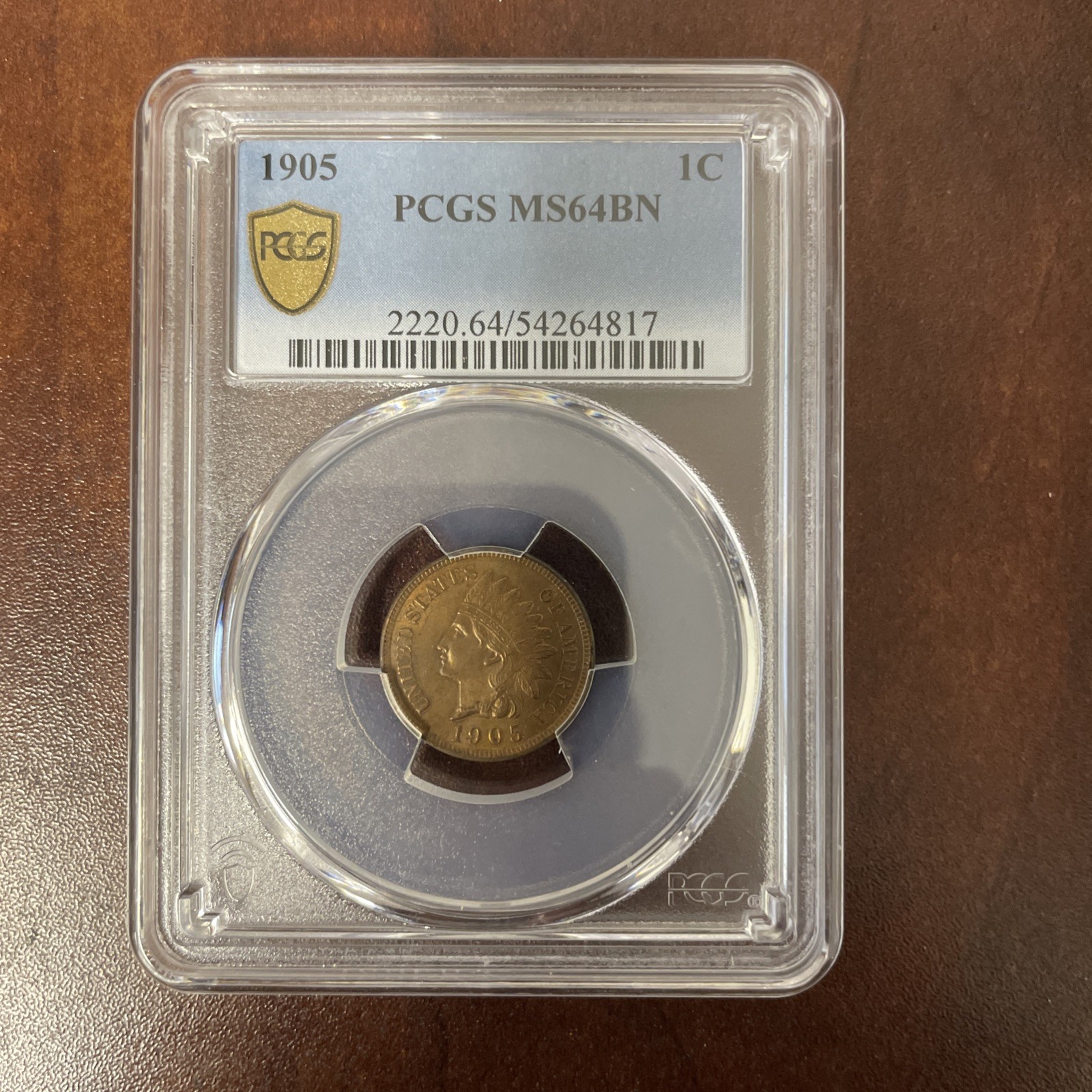 1905 Indian Head Penny MS 64 BN