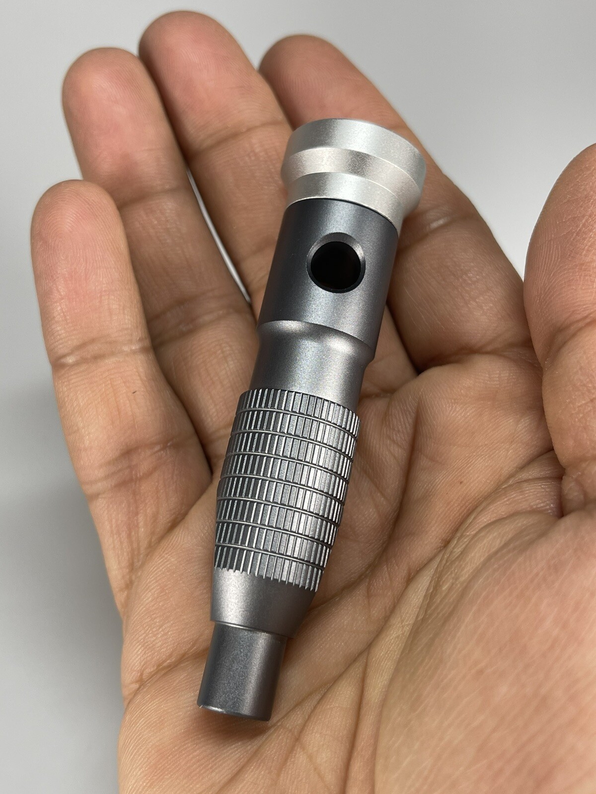 Precision Aluminum Alloy Handle for Shank 1/4" Bits Mini Screwdriver 6.35mm